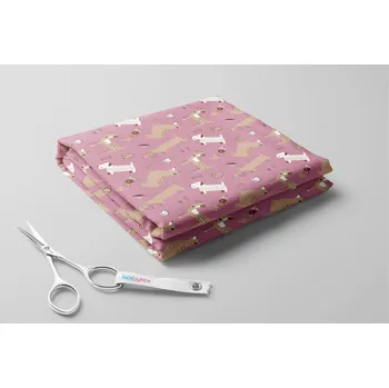 Fleece antipilling, Haf haf Barva: Starorůžová