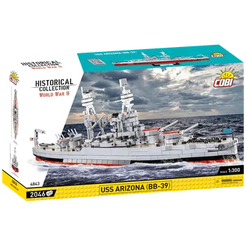 Stavebnice COBI COBI World War II 4843 USS Arizona BB-39