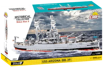 Stavebnice COBI COBI World War II 4843 USS Arizona BB-39