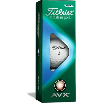 Golfový míček Titleist AVX 2022 (3pcs), White