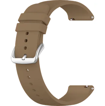 Řemínek na hodinky LAVVU Béžový silikonový řemínek na hodinky LS00E Šířka řemínku: 20mm