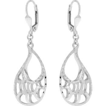 Náušnice Dámské visací náušnice ze zlata