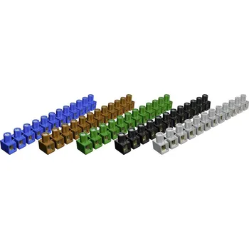 OBO Bettermann 2055201, 70 S, odbočná svorka, - , kontakty 12, vícebarevná, 10 ks