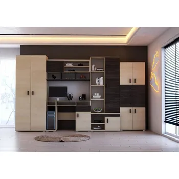 Obývací stěna Obývací stěna NELLY s psacím stolem 350