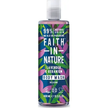 Sprchový gel Faith in Nature přírodní sprchový gel Levandule, 400ml