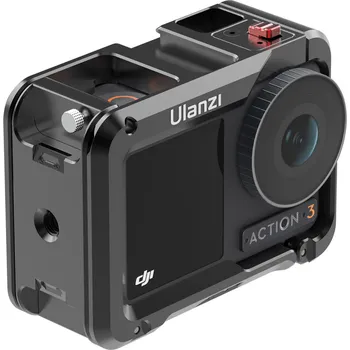 ULANZI Montážní, ochranná hliníková klec Frame pro kameru DJI Action 5 PRO/4/3 - horizontal i vertical