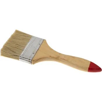 Malířský štětec Štětec plochý s dřevěnou rukojetí 70 mm