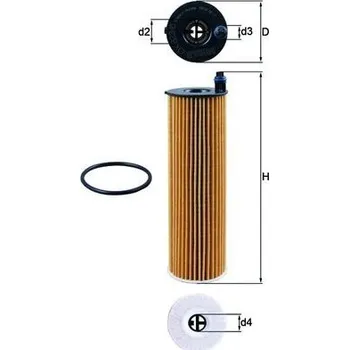 Olejový filtr Olejový filtr KNECHT OX 823/6D