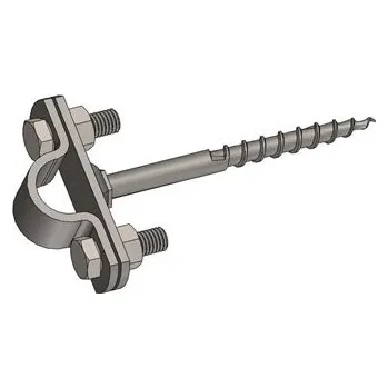 Vrut DOTb vrut 160 - Držák ochranné trubky s vrutem - 8x160 mm