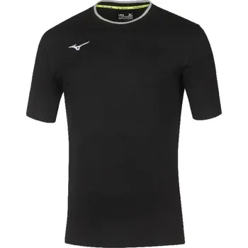Dětské tričko Mizuno Jr Mizuno Tee(C) / Black/Silver Velikost: 140