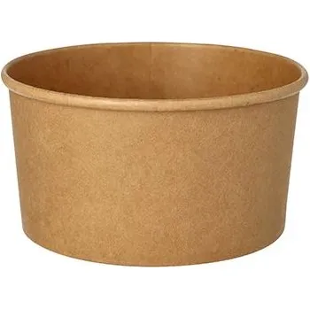 Jednorázové nádobí Papstar Kartonové misky na salát 1000ml, 50ks