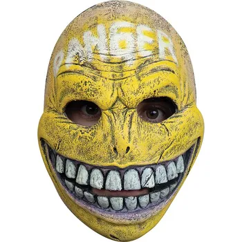 Karnevalová maska Ghoulish - Maska Smiley Danger se strašidelným úsměvem -