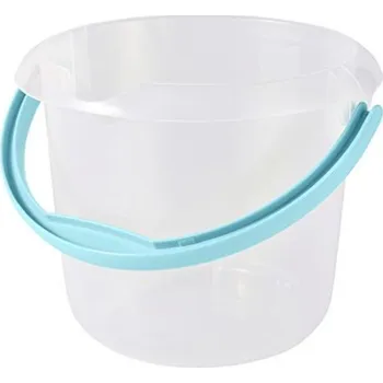 kbelík KEEEPER Vědro 5 l s výlevkou, transparent.