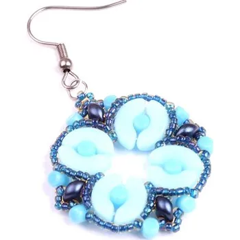 Korálek Náušnice Nestoros č. 1462 - stavebnice