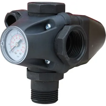 Příslušenství k čerpadlu SIGMONA Výtlačná tvarovka s integrovaným tlakovým spínačem a manometrem