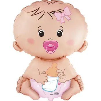 Fóliový balónek 24 palcový miminko holčička