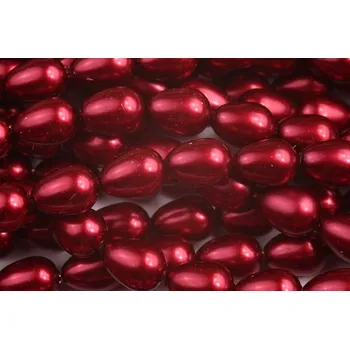 Dětské navlékací korálky Vosk. hruška č. 31 (8x10mm)