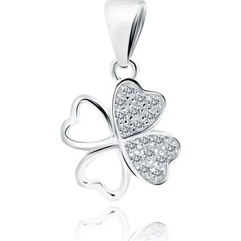 Náhrdelník Lafira stříbrný přívěsek Clover Z1852CR_W (náhrdelník)