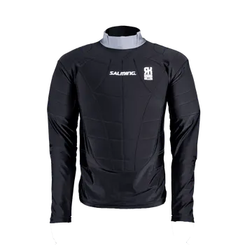 Florbalový chránič SALMING Goalie Protective Vest E-Series Black/Grey XL - XL