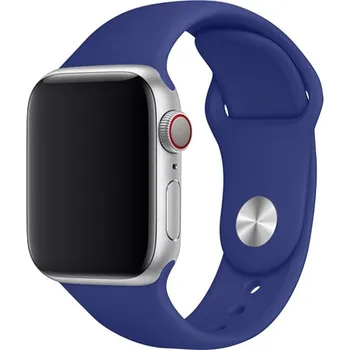 Ostatní příslušenství k chytrým hodinkám Silikonový řemínek pro Apple Watch 42 / 44 / 45 / 49 mm M/L Royal Blue
