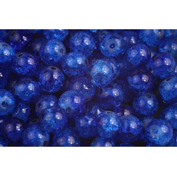 Dětské navlékací korálky Praskané kuličky č.10 - 8mm