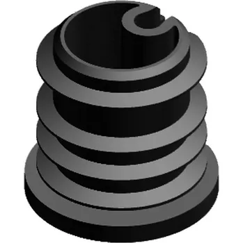 Sedlovka BTWIN Vnitřní upevnění na sedlovku 27,2 mm ČERNÁ