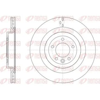 Brzdový kotouč Brzdový kotouč REMSA 61612.10