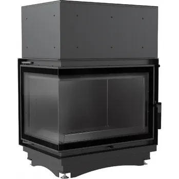 Krbová vložka Teplovodní krbová vložka ZUZIA 15 BS DECO levé prosklení s dochlazovací spirálou