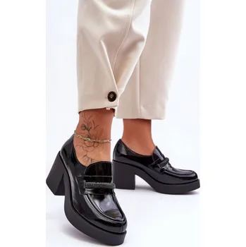 Dámské polobotky Polobotky na podpatku model 183962 Step in style 36