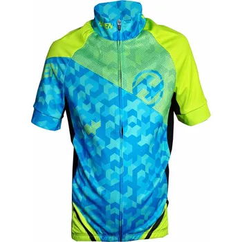 Cyklistické oblečení Dětský dres HAVEN SINGLETRAIL KID blue/green