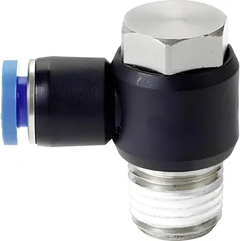 Fitinka Pneumatics & Hydraulics L-spojka otočná 10 - R1/8"