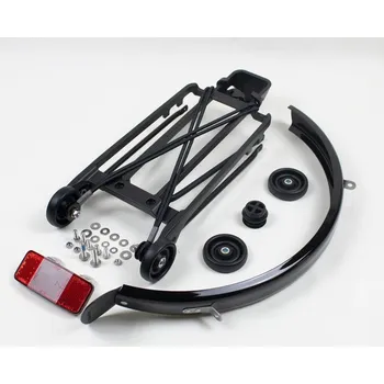 nosiče na kolo Brompton zadní nosič černý