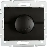 Kanlux Stmívač osvětlení 500W s filtrem LOGI, černý