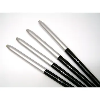 Kosmetický štětec Sada štětců na UV gel - č.2,4,6,8