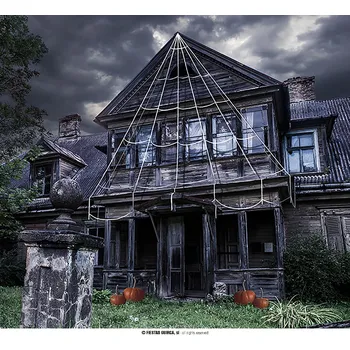 Karnevalový doplněk Guirca Fiestas Španělsko Pavučina 500 cm