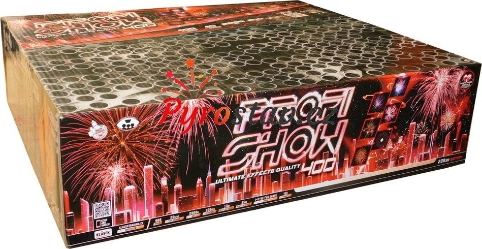 Klásek Trading s.r.o. Ohňostroj PROFI SHOW MULTI SHAPE 400 ran