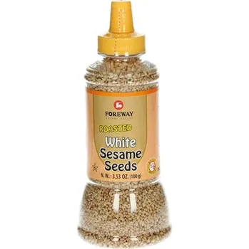 Sušená potravina Pražená bílá sezamová semínka 100 g - Foreway