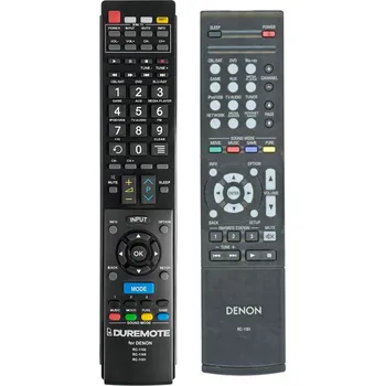 Dálkový ovladač DENON RC-1181 + ovládání TV (mini TV) - dálkový ovladač duplikát