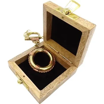 Klíčenka Záchranný kruh v dřevěné krabičce