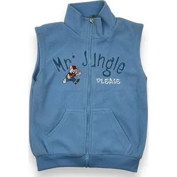 Good Children Chlapecká modrá vesta 03 Barva: Modrá, Velikost: 98/104