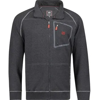 Pánská mikina Pánská mikina MANUEL ADAMO tmavě šedá 9XL - 12XL Adamo ODE-AD-159804-770 - 9XL