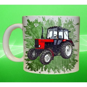 hrnek s traktorem BELARUS III