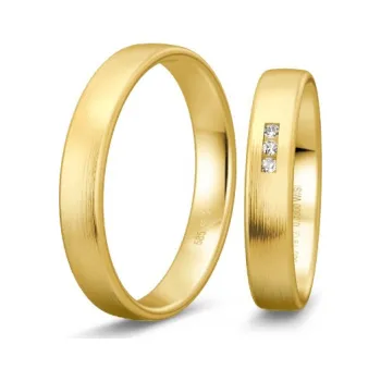 Prsten BREUNING zlaté snubní prsteny BR48/14403YG