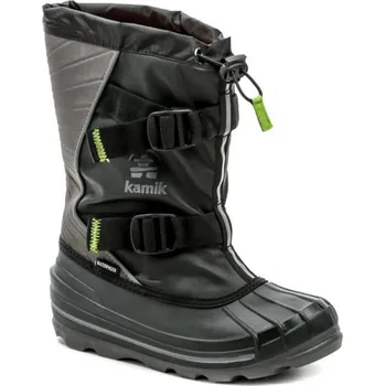Chlapecká zimní obuv Kamik GLACIAL 4 Black dětské zimní sněhule EU 33/34 + DÁREK