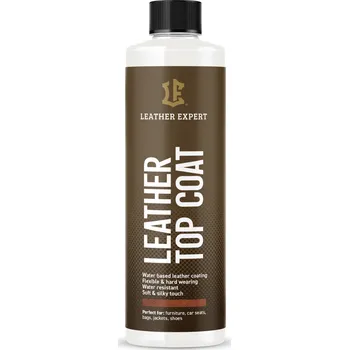 Polyuretanový lak na kůži Leather Expert - Leather Top Coat (500 ml) - satén