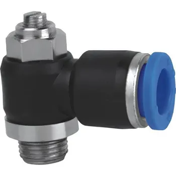 Ventil Pneumatics & Hydraulics Úhlový škrtící ventil šroubovák 6 - M5