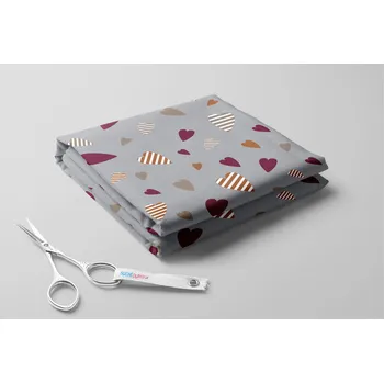 Kočárkovina, Pruhovaná srdíčka Barva: Světle šedá