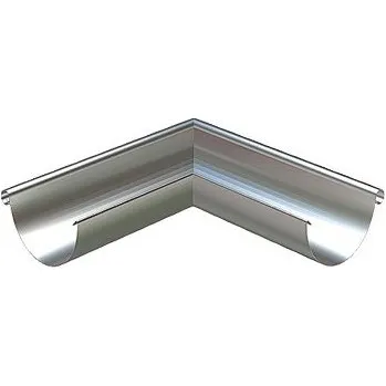 okap LINDAB žlabový roh RVY 150 ČERNÁ