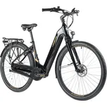 Městské elektrokolo LEADER FOX NEBA 28", model 2023-1, baterie 15Ah/540Wh, černá