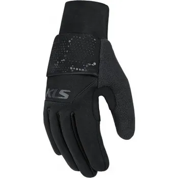 Cyklistické rukavice Zimní rukavice KLS Cape black